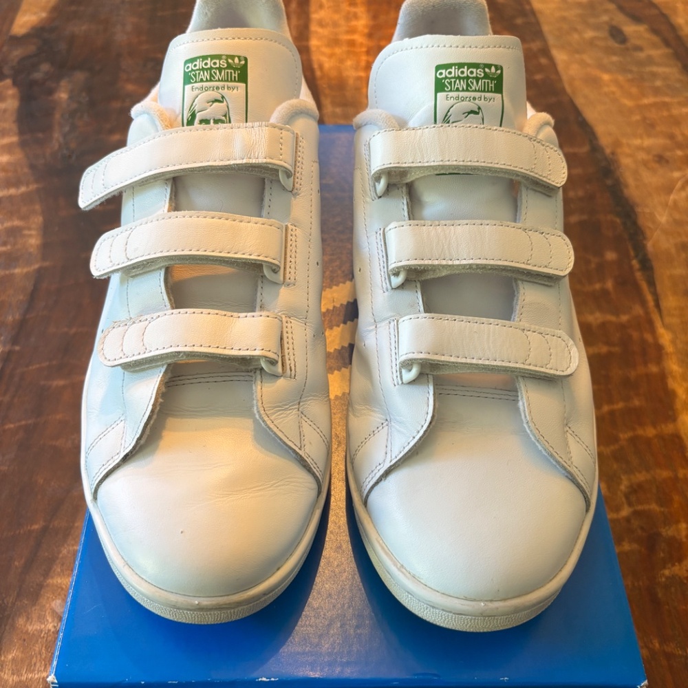 Men's Adidas Stan Smith 13 Green - Picture 4 of 14
